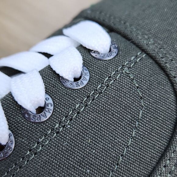 🔹️NWT Chaps Olive Chase Canvas Lace-up Sneakers Men's 10.5 - Picture 9 of 12